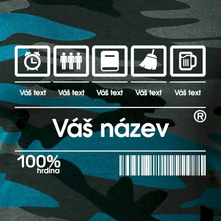 Čárový kód - Vlastní text