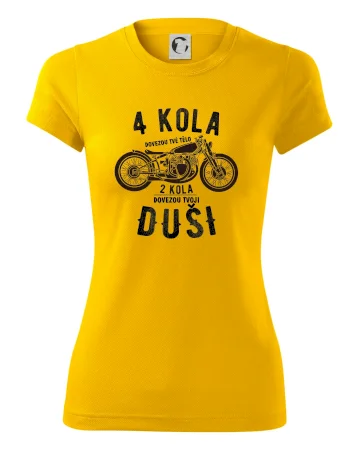 4 kolesá vs 2 kolesá
