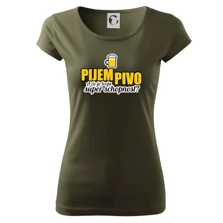 Pijem pivo - tvoja super schopnosť - rovný