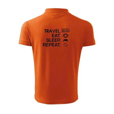 Eat sleep travel - Van