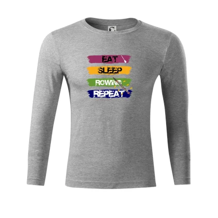 Eat sleep rowing repeat farebné