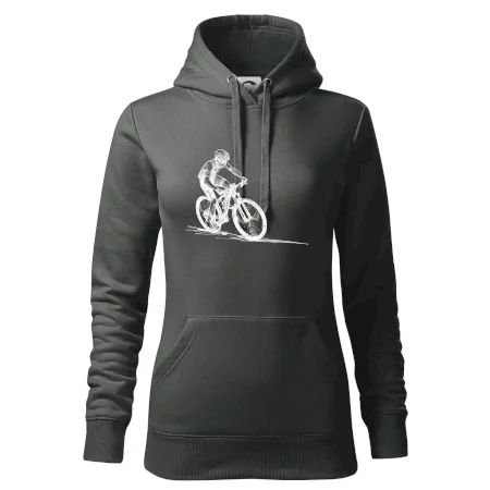 MTB kreslený cyklista