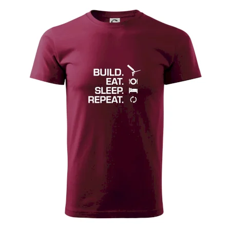 Build eat sleep repeat - montážna pena