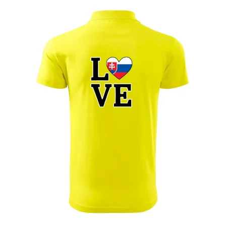 Love Slovenská vlajka