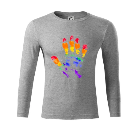 LGBT hand print