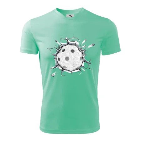 Florbal lopta v triku