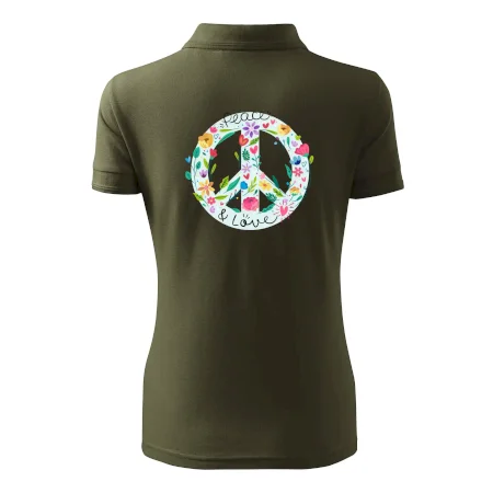 Peace and love symbol