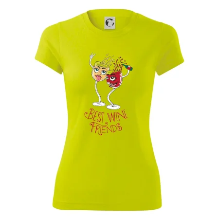 Best wine friends dancing (Pecka design)