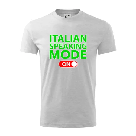 Italian speaking mode - ON