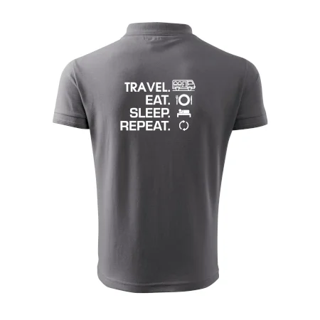 Eat sleep travel - Van