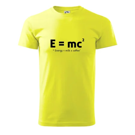 e = mc2 - coffee milk