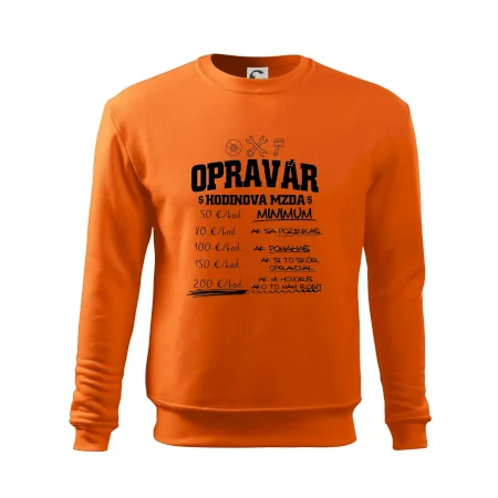 Hodinová mzda - opravár