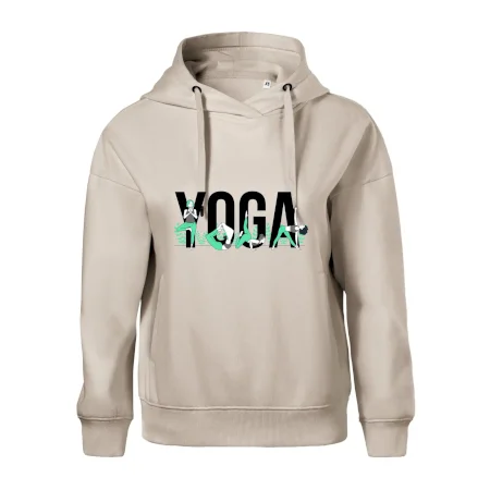 Yoga nápis farebný