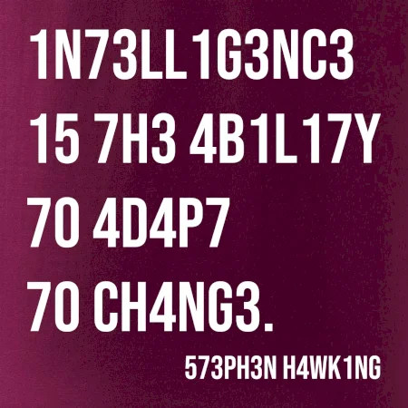 Test inteligencie - Stephen Hawking