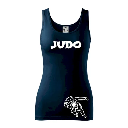 Judo nápis + postavy