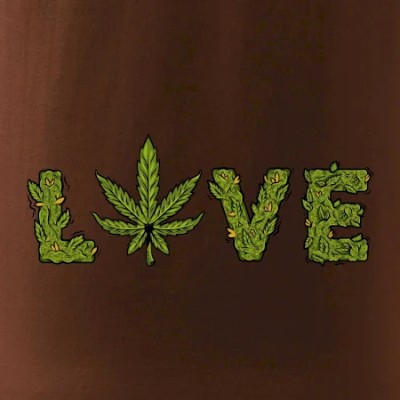 Konope nápis love