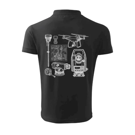 Geodet teodolit dron