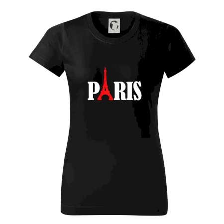 Paris nápis Eiffelova veža