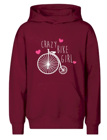 Crazy bike girl