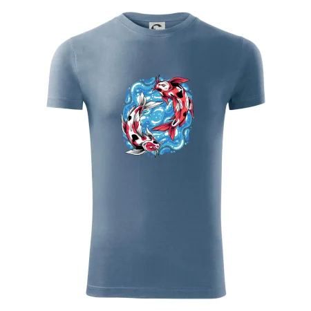 Yin & Yang Koi kapor - červený