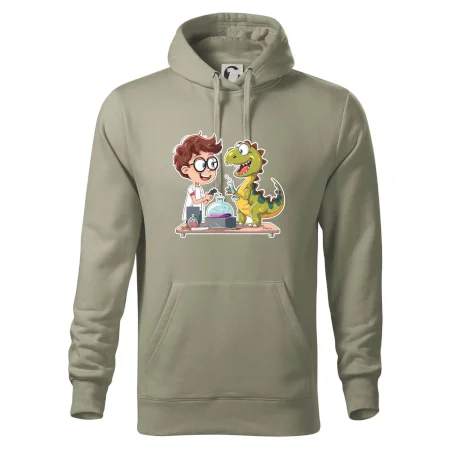 Chemik a dinosaurus - chlapec