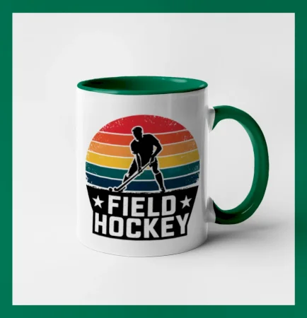 Field hockey vintage kruh