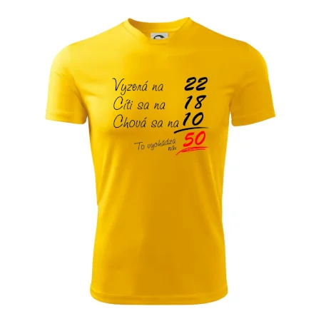 Vyzerá, cíti sa, chová sa - 50 rokov