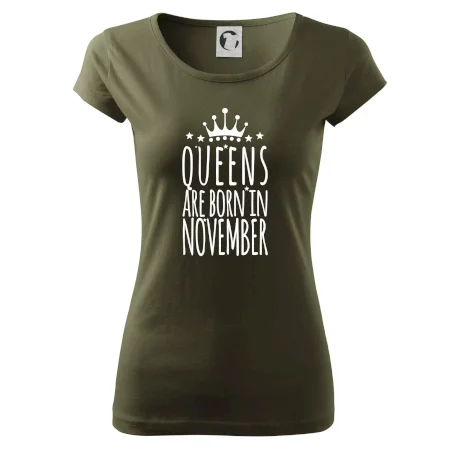 Queens are born in November