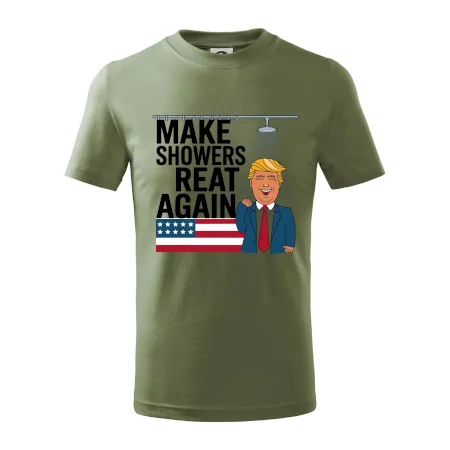 Trump make showers great again