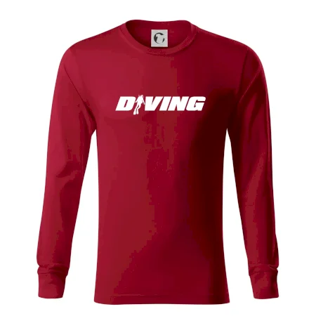 Diving nápis potápač