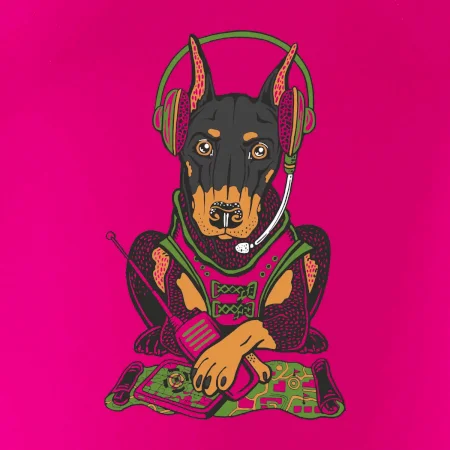 Bojový doberman (Pecka design)
