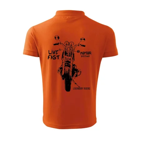Motorka kresba live fast