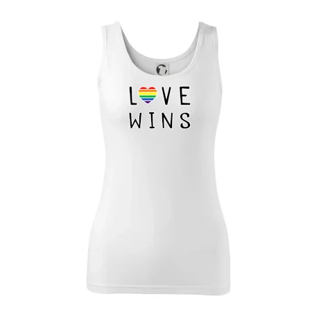 Love wins nápis