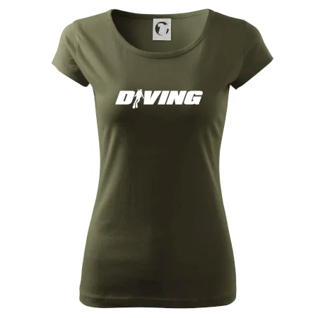 Diving nápis potápač