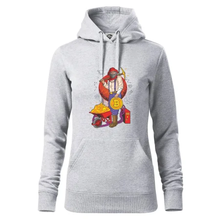 Baník ťaží Bitcoiny