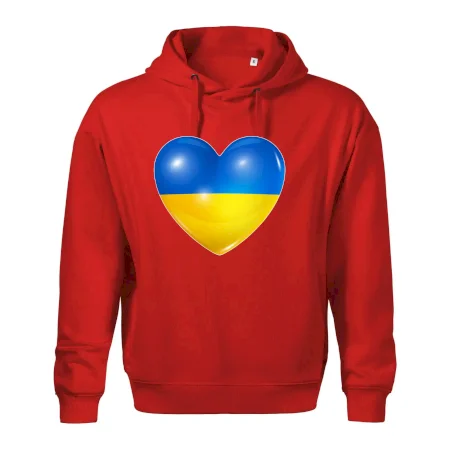Ukrajina srdce vlajka