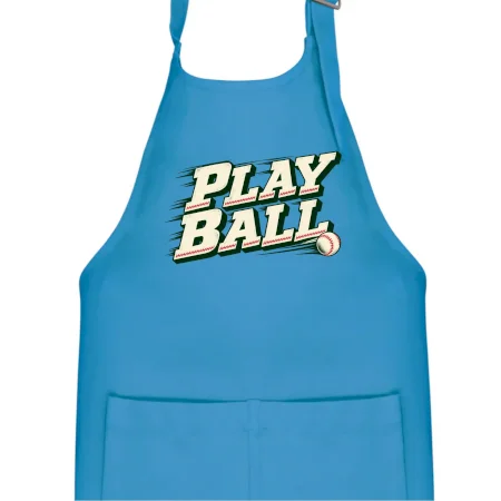 Play ball retro sportovní nápis