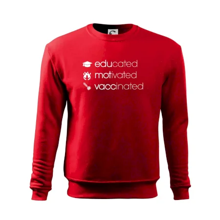 Educated motivated vaccinated
