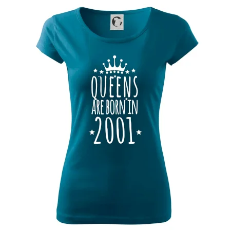 Queens are born in 2001