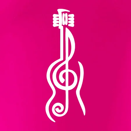 Husľový kľúč gitara