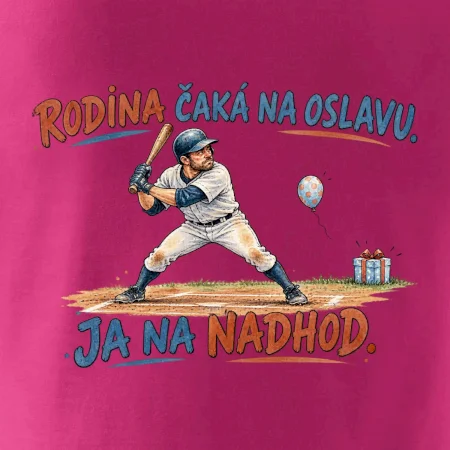 Rodina čaká na oslavu ja na nadhod