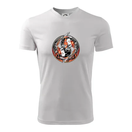 Yin & Yang Koi kapor - oranžový