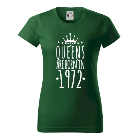 Queens are born in 1972