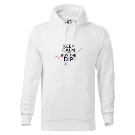 Zelenočervený graf Keep Calm and Buy the Dip