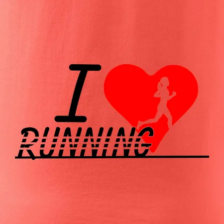 I love running dievča