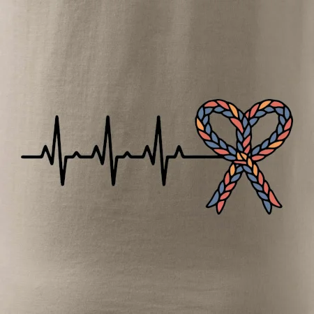 EKG srdce veľká noc