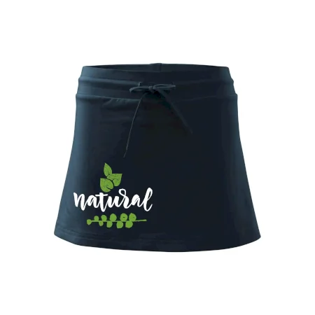 Natural - nápis v listoch