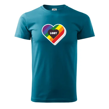 LGBT srdce dúhové