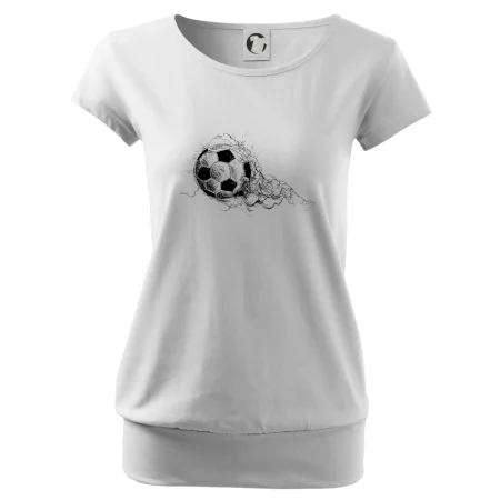 Futbalová lopta - kresba ceruzkou