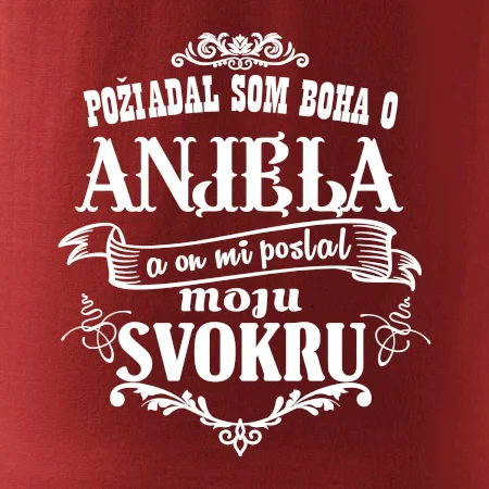 Požiadal som Boha o anjela a on mi poslal moju svokru